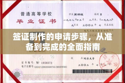 青岛签证制作的申请步骤，从准备到完成的全面指南